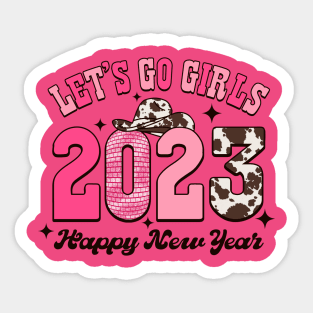 Lets Go Girls 2023 Sticker